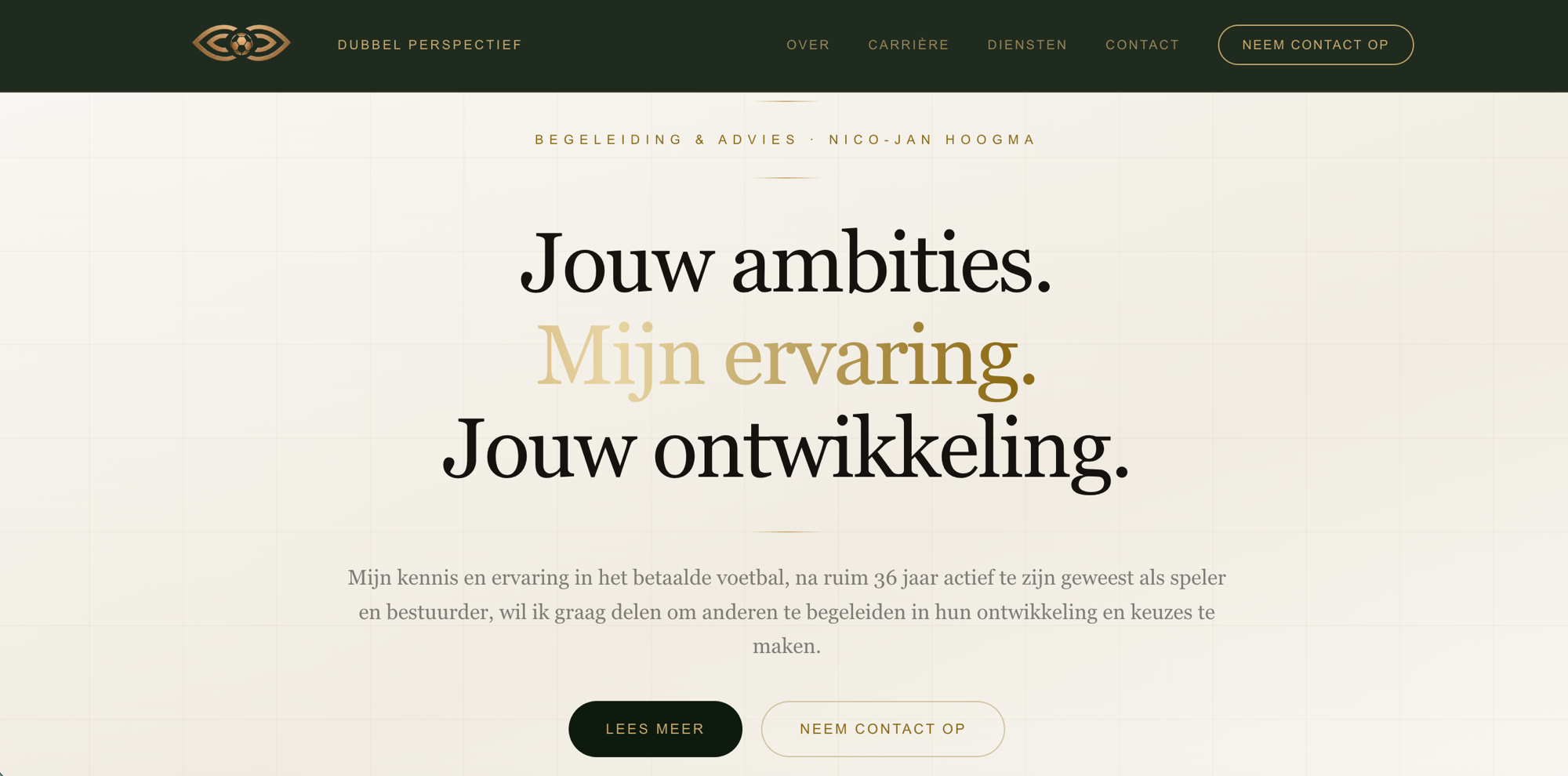 Dubbel Perspectief website