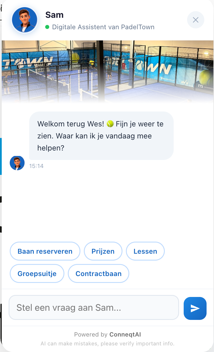 Sam AI assistent